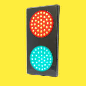 Светофор двухсекционный светодиодный ССН2 (100 мм)